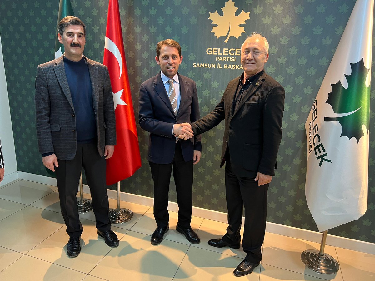 Mustafa Yeşilyurt (@yesilyurt_) on Twitter photo Bayramlar, birlik ve beraberliğin en güzel vesilesidir. Samsun İl Başkanlığımızın bayramlaşma programında dava arkadaşlarımız ve hemşehrilerimizle bir araya geldik. Tüm milletimizin bayramını kutluyor, nice bayramlarda buluşmayı diliyorum!
<a href="/Ahmet_Davutoglu/">Ahmet Davutoğlu</a> <a href="/GurtanHasan/">Hasan Gürtan</a> Bayramlar, birlik ve beraberliğin en güzel vesilesidir. Samsun İl Başkanlığımızın bayramlaşma programında dava arkadaşlarımız ve hemşehrilerimizle bir araya geldik. Tüm milletimizin bayramını kutluyor, nice bayramlarda buluşmayı diliyorum!
<a href="/Ahmet_Davutoglu/">Ahmet Davutoğlu</a> <a href="/GurtanHasan/">Hasan Gürtan</a>