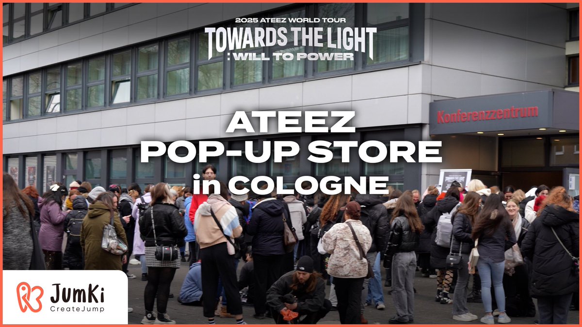 jumkiofficial's tweet photo. 📌 2025 ATEEZ POP-UP in COLOGNE Recap 🎥✨

🔥 Experience the Cologne pop-up all over again!
🔗 https://t.co/HxU2FxSv1S 

#ATEEZWORLDTOUR2025 #ATEEZinEUROPE 
#ATEEZ #ATINY #ATEEZPOPUP #ATEEZinCologne 
#KPOP #JumKi #CreateJump #점키 #에이티즈팝업 https://t.co/yfgyInCONQ