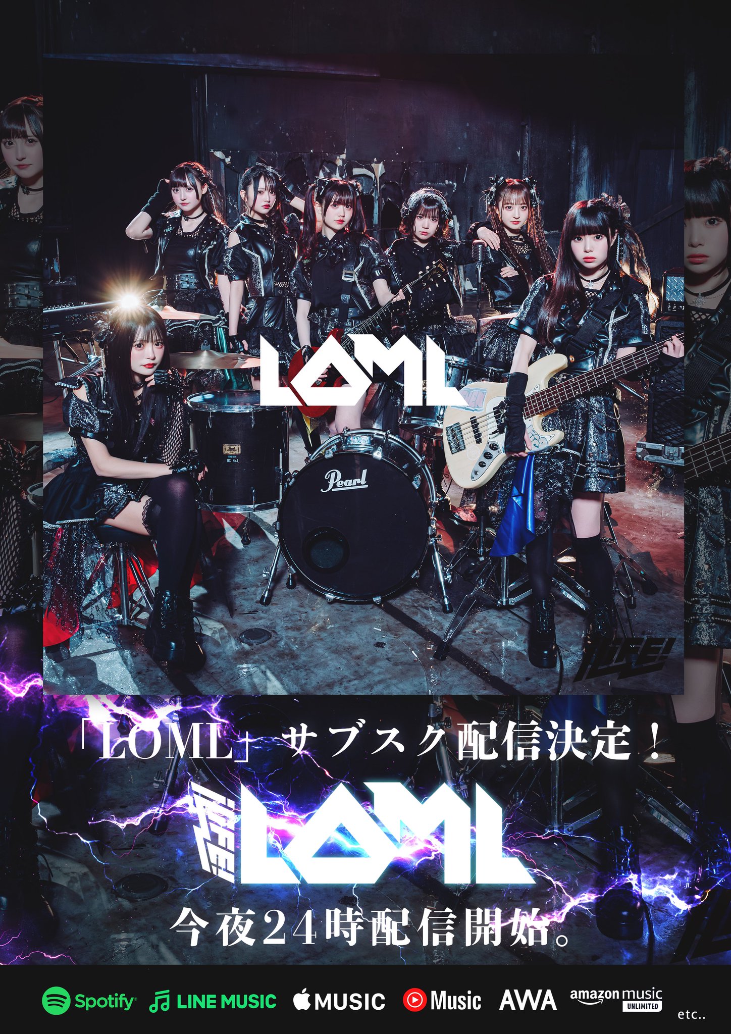 iLiFE! あいす エイプリルフール 無銭ライブ バンド風衣装 2枚 LOML GncdUOya8AAZjV5.jpg:large