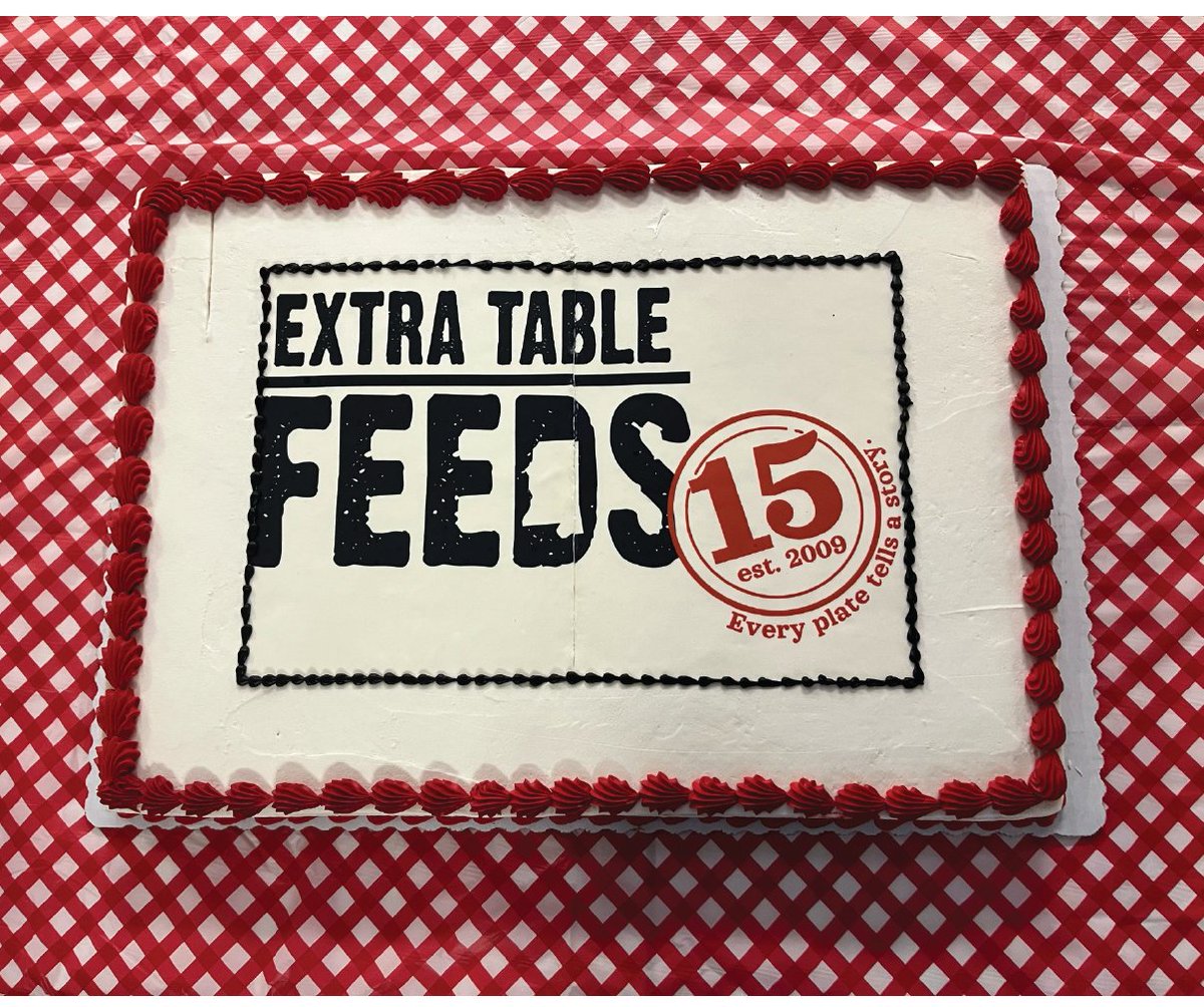 HOW SWEET!! 🎂✨🎉

15 years of fighting hunger, and what better way to mark the occasion than with cake? For 15 years, we’ve been filling plates, fueling futures, and making sure our neighbors have access to quality, nutritious food.