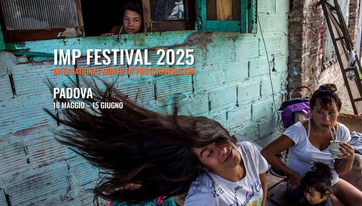 IMP - Festival Internazionale di Fotogiornalismo 2025 Dal 16 maggio al 15 giugno 2025 –  International Month of Photojournalism, organizzato da Irfoss A.p.s. con  il sostegno del Comune di Padova e della Regione Veneto.​photographers.it/festival/imp-f…