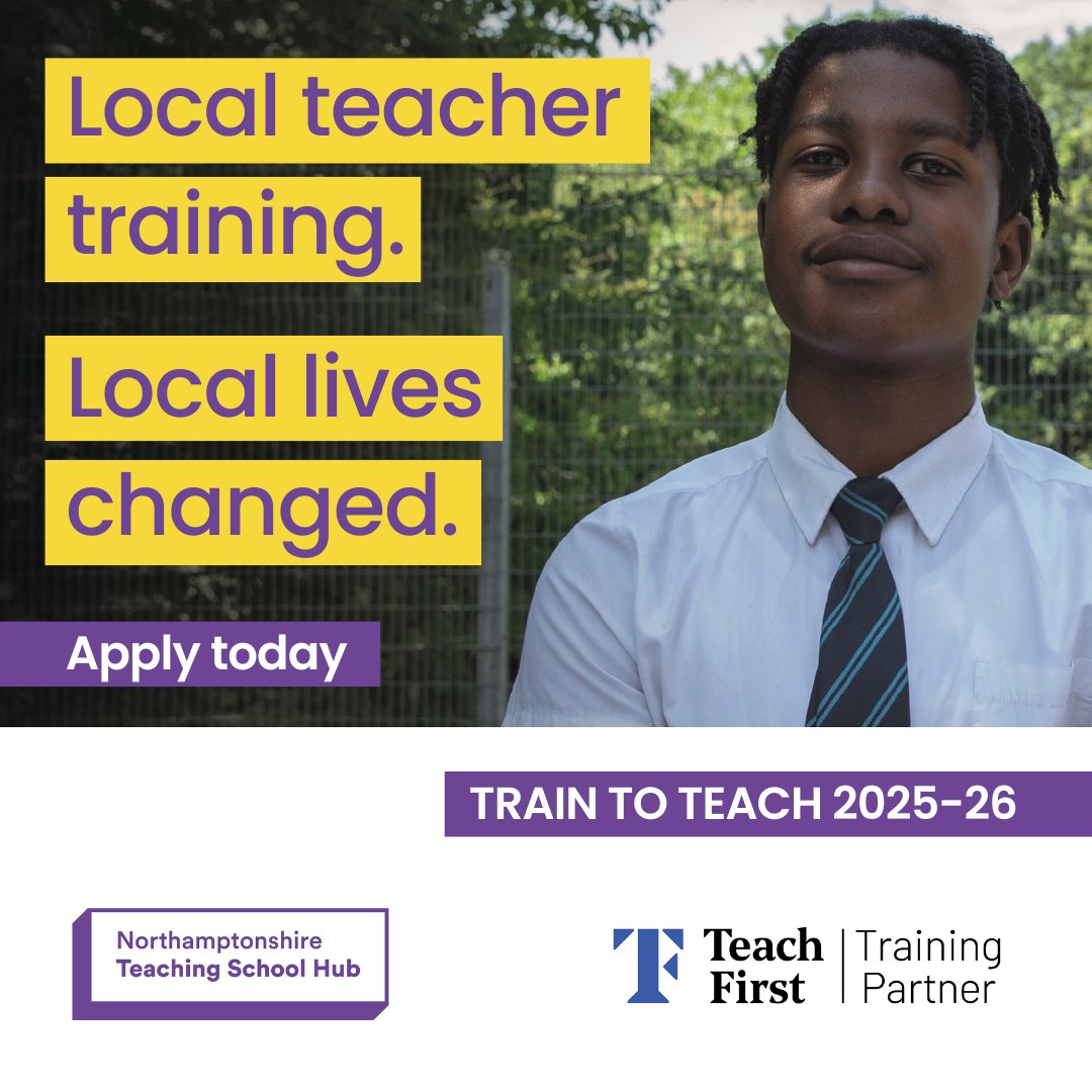 Train to Teach Northants tweet media