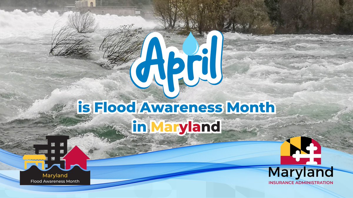 MD_Insurance's tweet photo. It may be April Fool’s Day, but flood awareness is no joke. We will be sharing content throughout the month of April to help you manage your flood risk. Being caught unprepared is no joke. Be flood prepared: https://t.co/kQOB3y0wNU #FAM2025 #FloodInsurance #MDInsurance https://t.co/xAk6dLkIrO