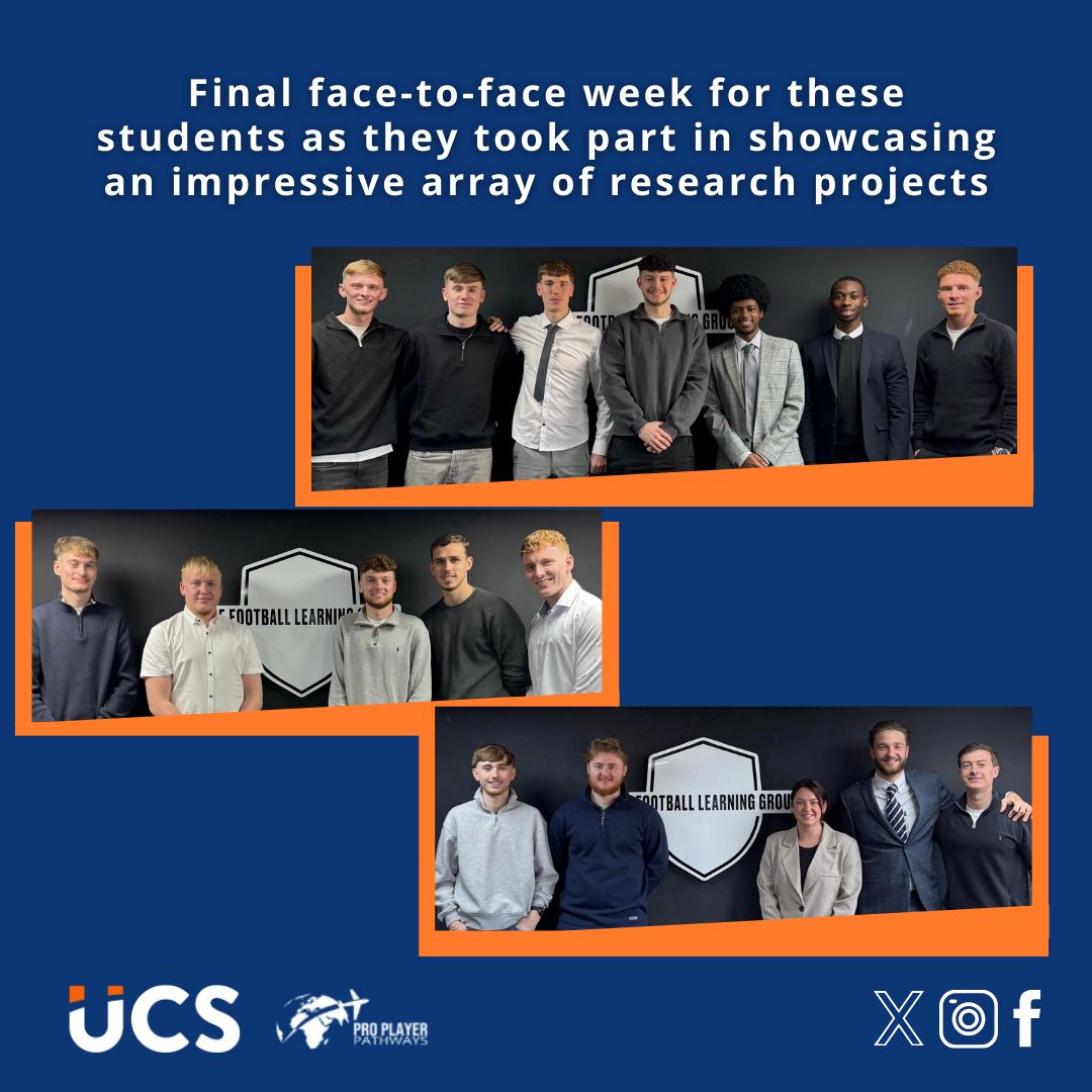 What a fantastic face-to-face session last week with our Level 6 students! Their enthusiasm and involvement in the dissertation presentations conference was outstanding. Read more at ucseducation.org/face-to-face/