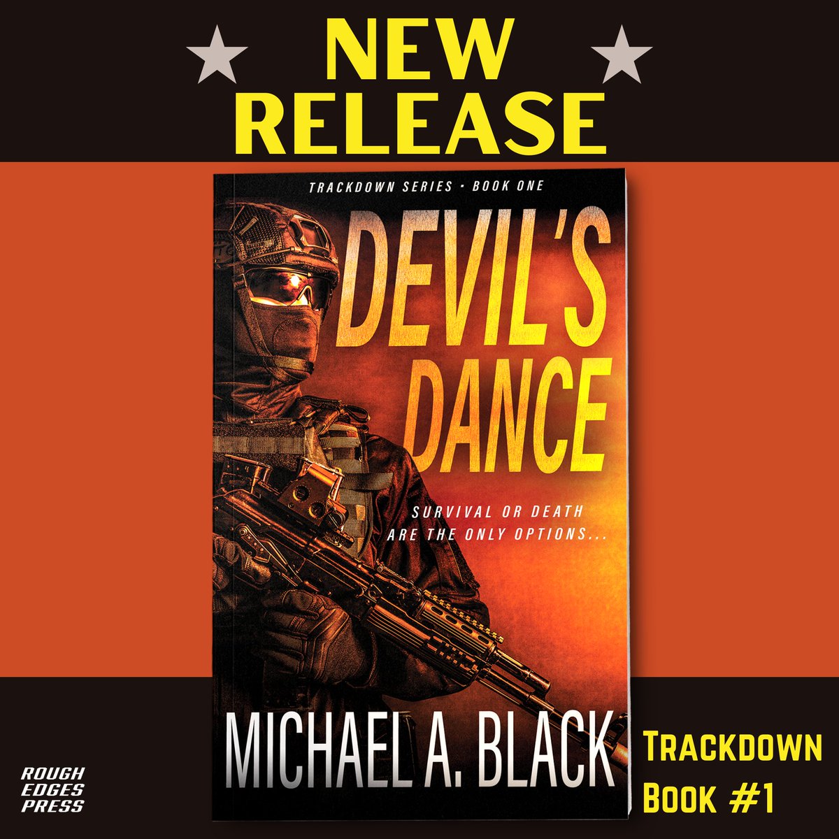 RoughEdgesPress's tweet image. DEVIL'S DANCE by Michael A. Black is available now!

After a botched raid in Baghdad leaves civilians dead, Steve Wolf is branded a war criminal and left to rot in prison. 

But when he’s finally released four years later, the real battle begins.

#MichaelABlack #Trackdown