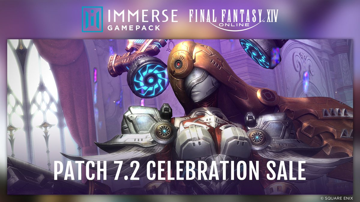 Embody (@embodyaudio) on Twitter photo ✨ Seekers of Eternity Sale! ✨
To celebrate Patch 7.2, we’re offering 30% off the Immerse Gamepack FINAL FANTASY XIV! 🏹🎶
⚡ Hurry—sale ends April 14th at 11:59 PM PDT!
🔗 embody.co/ffxiv
#FFXIV #FinalFantasyXIV #Immerse #SpatialAudio #Patch72 <a href="/FF_XIV_EN/">FINAL FANTASY XIV</a> ✨ Seekers of Eternity Sale! ✨
To celebrate Patch 7.2, we’re offering 30% off the Immerse Gamepack FINAL FANTASY XIV! 🏹🎶
⚡ Hurry—sale ends April 14th at 11:59 PM PDT!
🔗 embody.co/ffxiv
#FFXIV #FinalFantasyXIV #Immerse #SpatialAudio #Patch72 <a href="/FF_XIV_EN/">FINAL FANTASY XIV</a>