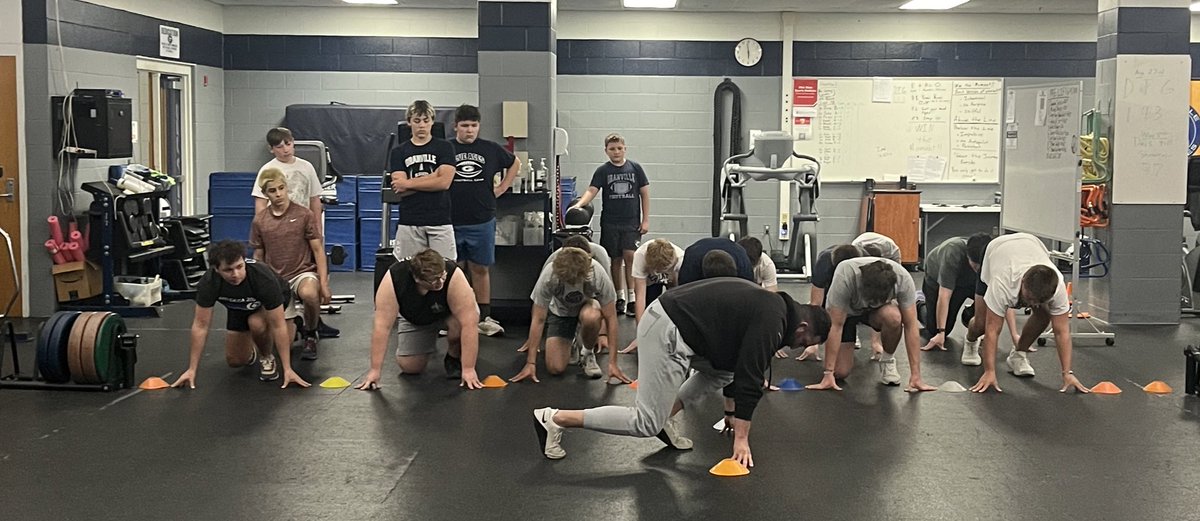 Granville Football (@granville_fb) on Twitter photo Looking forward to our May 8th Showcase. Working on our starts today!! Go Blue Aces!! <a href="/coach_leff/">Dylan Leffingwell</a> Looking forward to our May 8th Showcase. Working on our starts today!! Go Blue Aces!! <a href="/coach_leff/">Dylan Leffingwell</a>