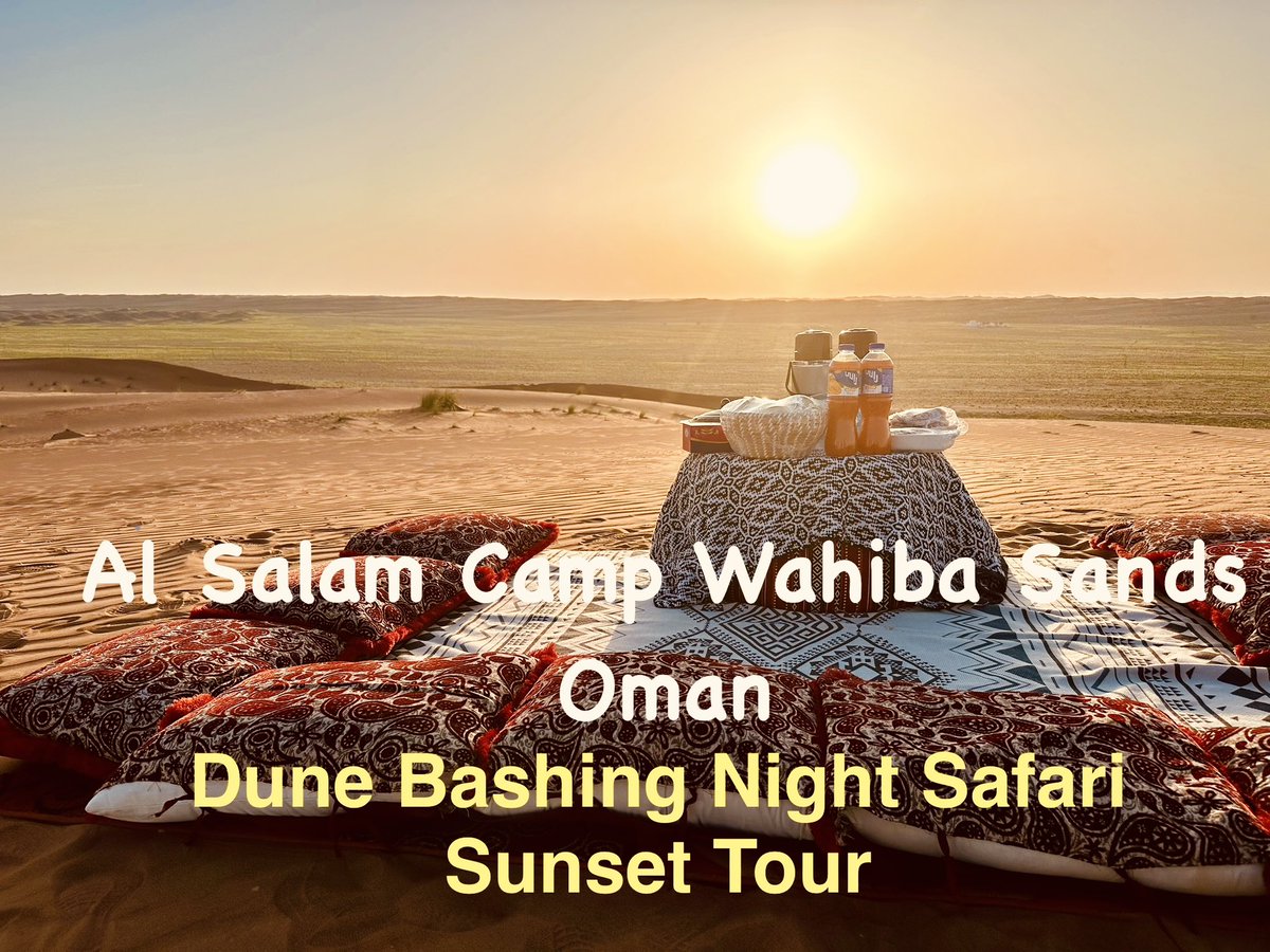 TravelforMemor2's tweet photo. Al Salam Camp Oman Wahiba Sands #DuneBashing #SunsetWatch #NightSafari #Stargazing #atvrides
https://t.co/IPq2zb2bKV https://t.co/yFymcCuOdW