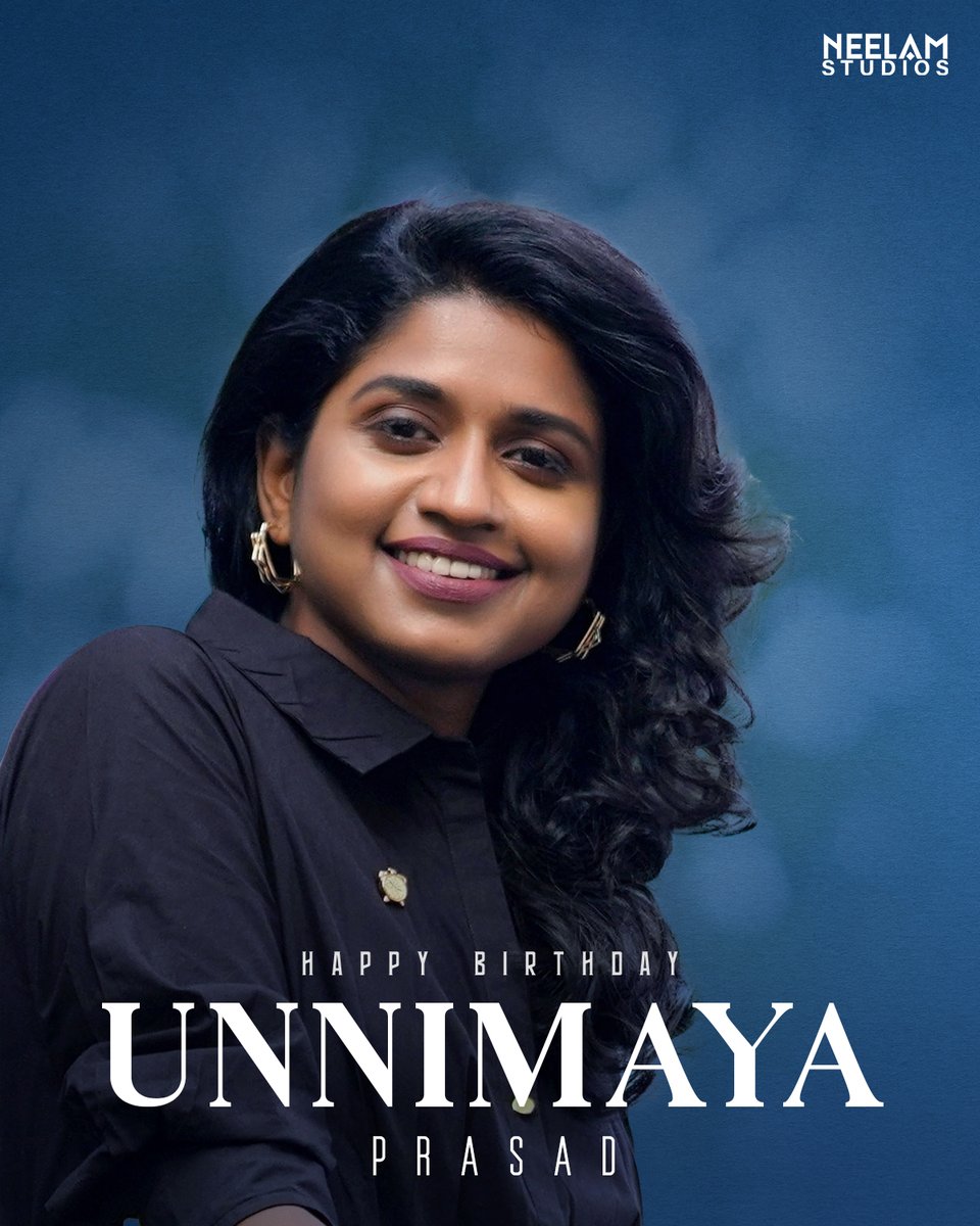 Neelam Studios (@neelamstudios_) on Twitter photo Wishing the incredible <a href="/UnnimayaPrasad/">Unnimaya Prasad</a> a very happy birthday and a year filled with wonder. Here's to a day as amazing as you are 💫
#HBDUnnimayaPrasad Wishing the incredible <a href="/UnnimayaPrasad/">Unnimaya Prasad</a> a very happy birthday and a year filled with wonder. Here's to a day as amazing as you are 💫
#HBDUnnimayaPrasad