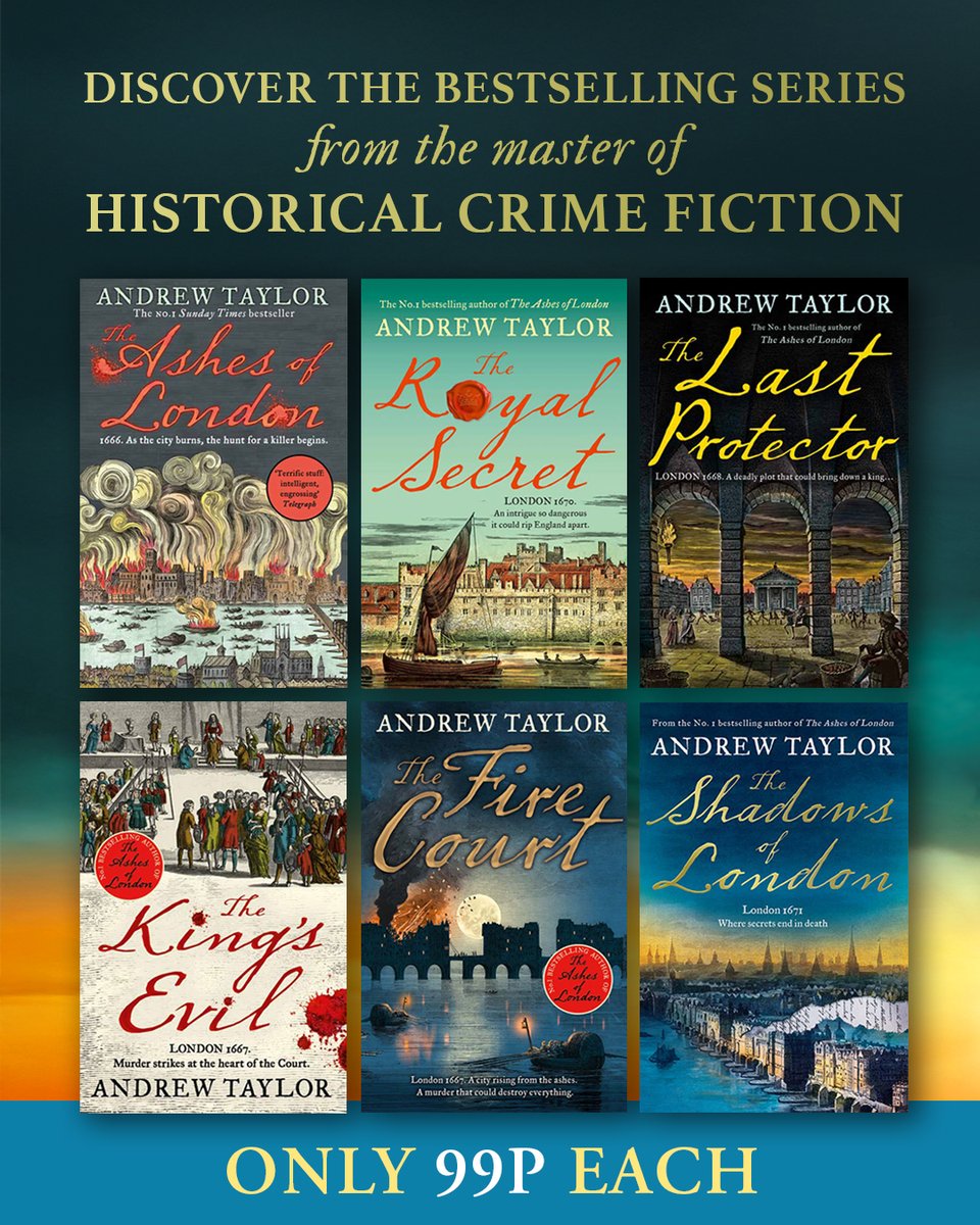 Hemlock Press (@hemlock_press) on Twitter photo For one day only, you can discover all 6 of <a href="/AndrewJRTaylor/">Andrew Taylor</a>'s Marwood & Lovett novels for 99p each on Kindle! Get the offer now: shorturl.at/wHtk2 For one day only, you can discover all 6 of <a href="/AndrewJRTaylor/">Andrew Taylor</a>'s Marwood & Lovett novels for 99p each on Kindle! Get the offer now: shorturl.at/wHtk2