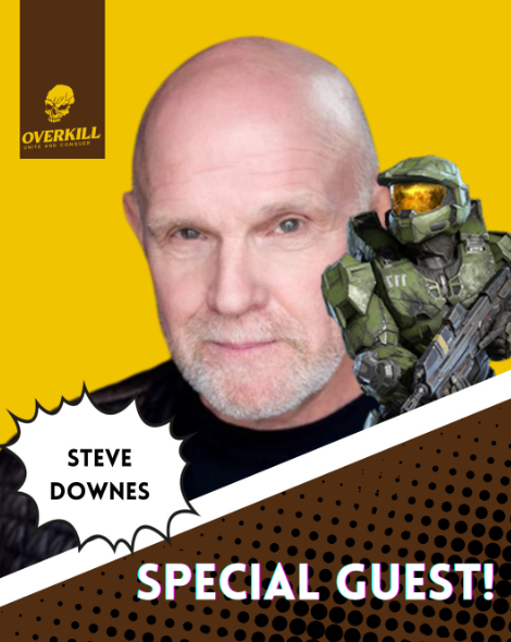 0_0verk's tweet photo. SPECIAL GUEST: Steve Downes!
Best know for voicing Master Chief John-117 from the Halo franchise of video games! 💥🎮
Get your tickets in advance for an autograph and picture! 📷🔥

#onlineshop #smallbusiness #marketing #sales #gaming #surprise #gamingcommunity #gaminglife #halo https://t.co/mpCqlCWSJH