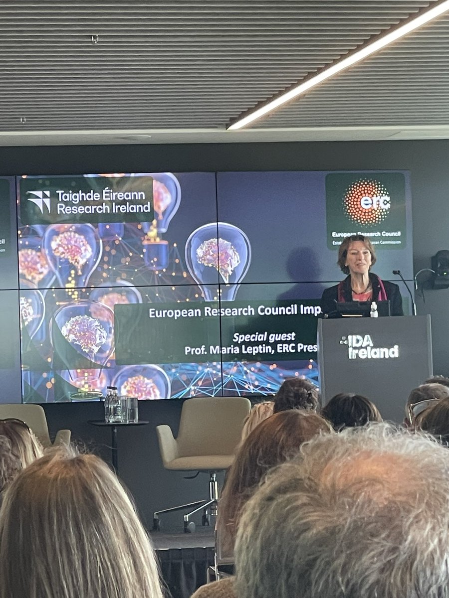 Rachel Msetfi (@msetfilab) on Twitter photo Prof Maria Leptin President of the ERC “nations that under value and under invest in basic research become passengers not drivers of the future” Thank you <a href="/Researchirel/">Research Ireland</a> for hosting this wonderful event!
#research #innovation #knowledge #scholarship <a href="/MaynoothUni/">Maynooth University</a> <a href="/MU_Research/">MU Research</a> Prof Maria Leptin President of the ERC “nations that under value and under invest in basic research become passengers not drivers of the future” Thank you <a href="/Researchirel/">Research Ireland</a> for hosting this wonderful event!
#research #innovation #knowledge #scholarship <a href="/MaynoothUni/">Maynooth University</a> <a href="/MU_Research/">MU Research</a>