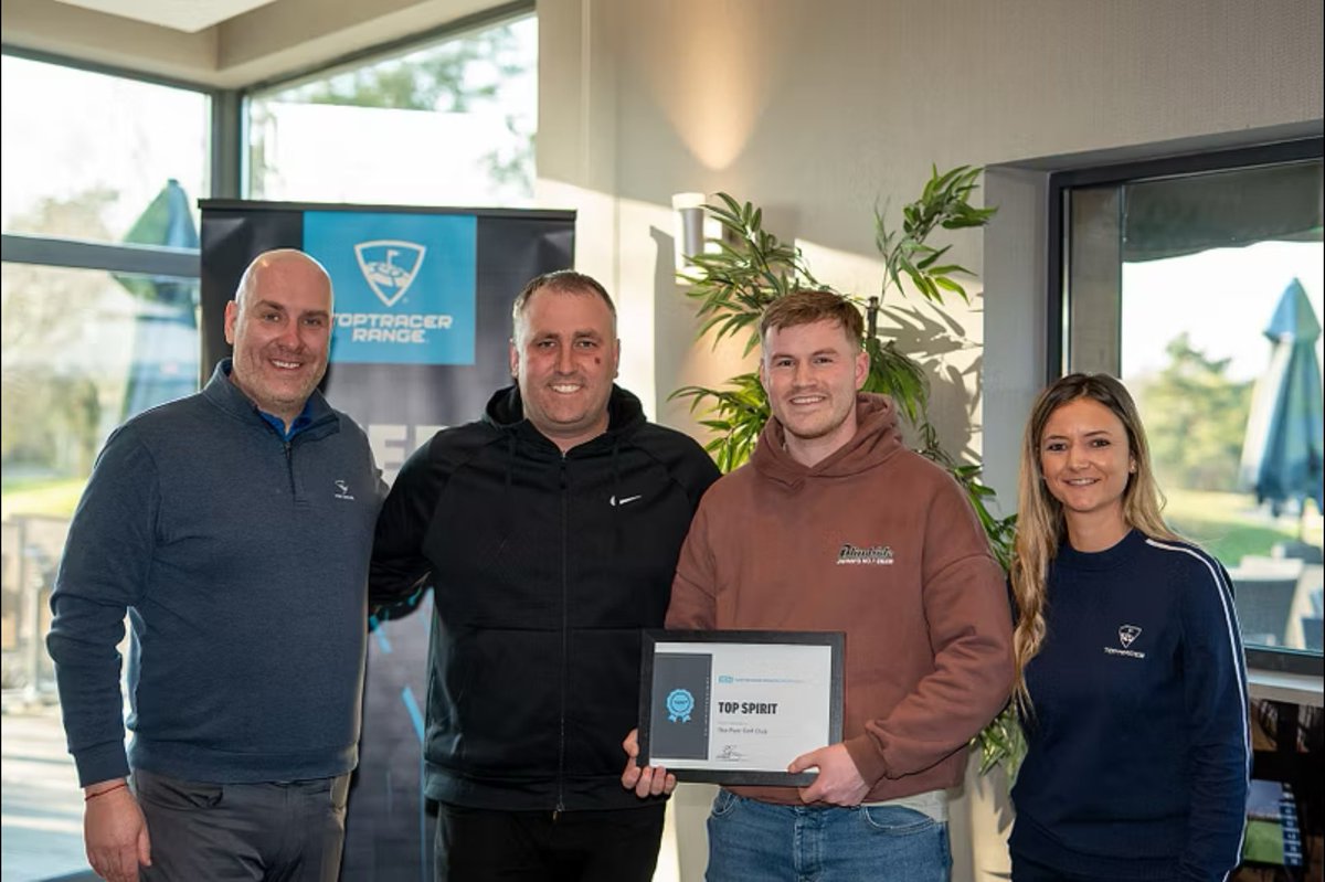 We are thrilled to announce that we have been awarded the <a href="/Toptracer/">Toptracer</a> Top Spirit Award for the second year in a row.

This award is given to the club that best encapsulates the spirit and values of TopTracer

Huge thank you to TopTracer for this recognition - we are truly honoured