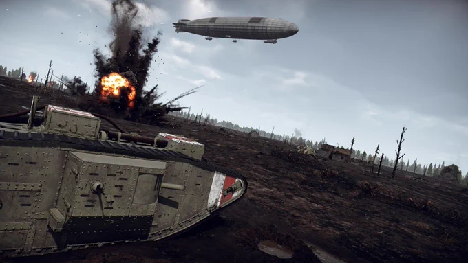 MMOコンバットゲーム『War Thunder』一次大戦テーマのイベント「The Great War」トレイラー公開!AI歩兵を蹴散らしてポイント稼ぎ「歩兵」のCBTを前にAI歩兵を交えた戦闘が楽しめるようです。 