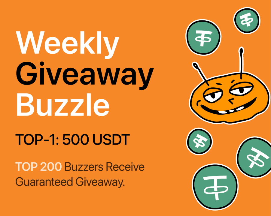 NEW BUZZ: WEEKLY GIVEAWAY IS LIVE!

New questions, new partners, new shot at the top. Rewards for the last give have been sent – check your wallet. Let’s get buzzing! t.me/buzzit1_bot/bu…