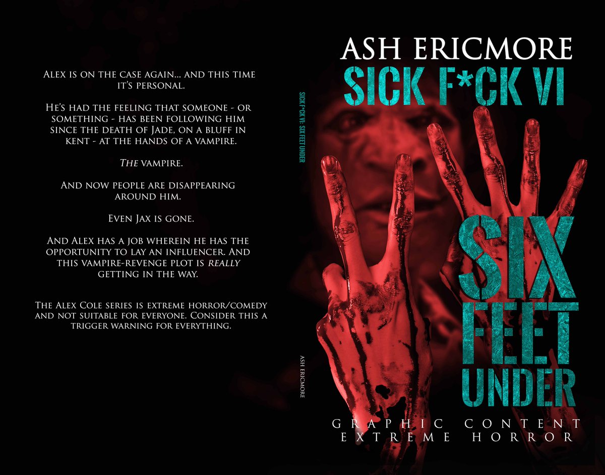 "A Masterclass in horror/comedy"

ALEX COLE HAS ARRIVED (for the sixth time)

OUT NOW

Alex is on the case again... and this time it’s personal.

mybook.to/Six_Feet_Under