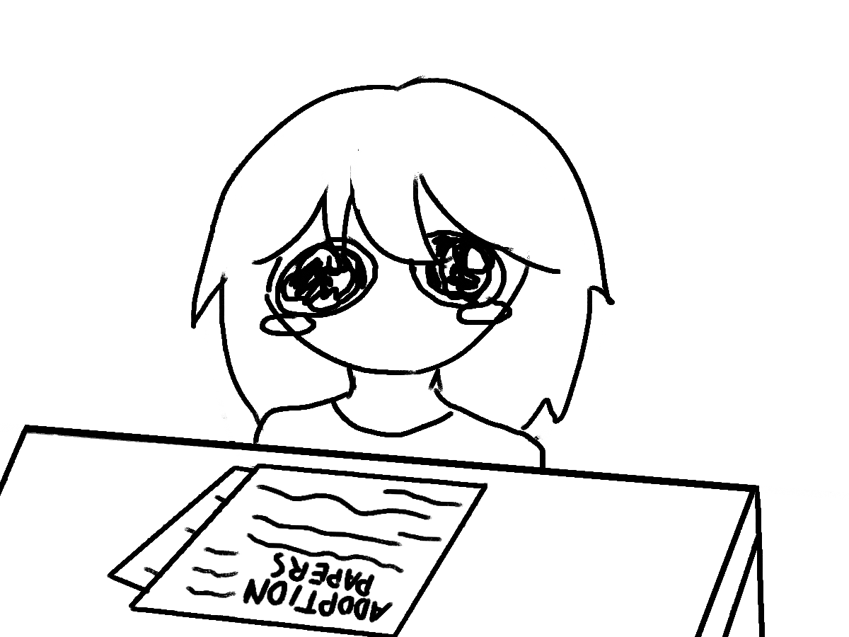 KatX2304's tweet photo. local parents declared april fools by showing their kid their adoption papers https://t.co/UVI8AZ1AEC