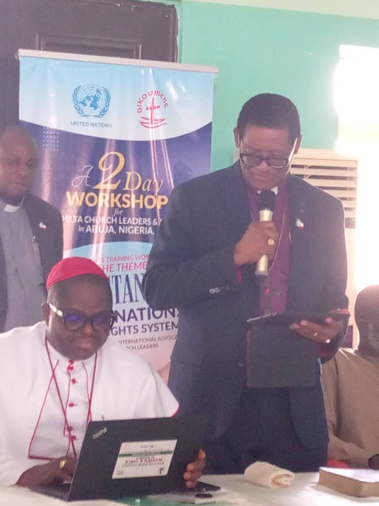 aneejnigeria's tweet photo. The 2 Day Workshop was declared open by the Primate, Church of Nigeria, Anglican Communion, Most Rev. Henry Ndukuba. https://t.co/2IcGUI0QvW