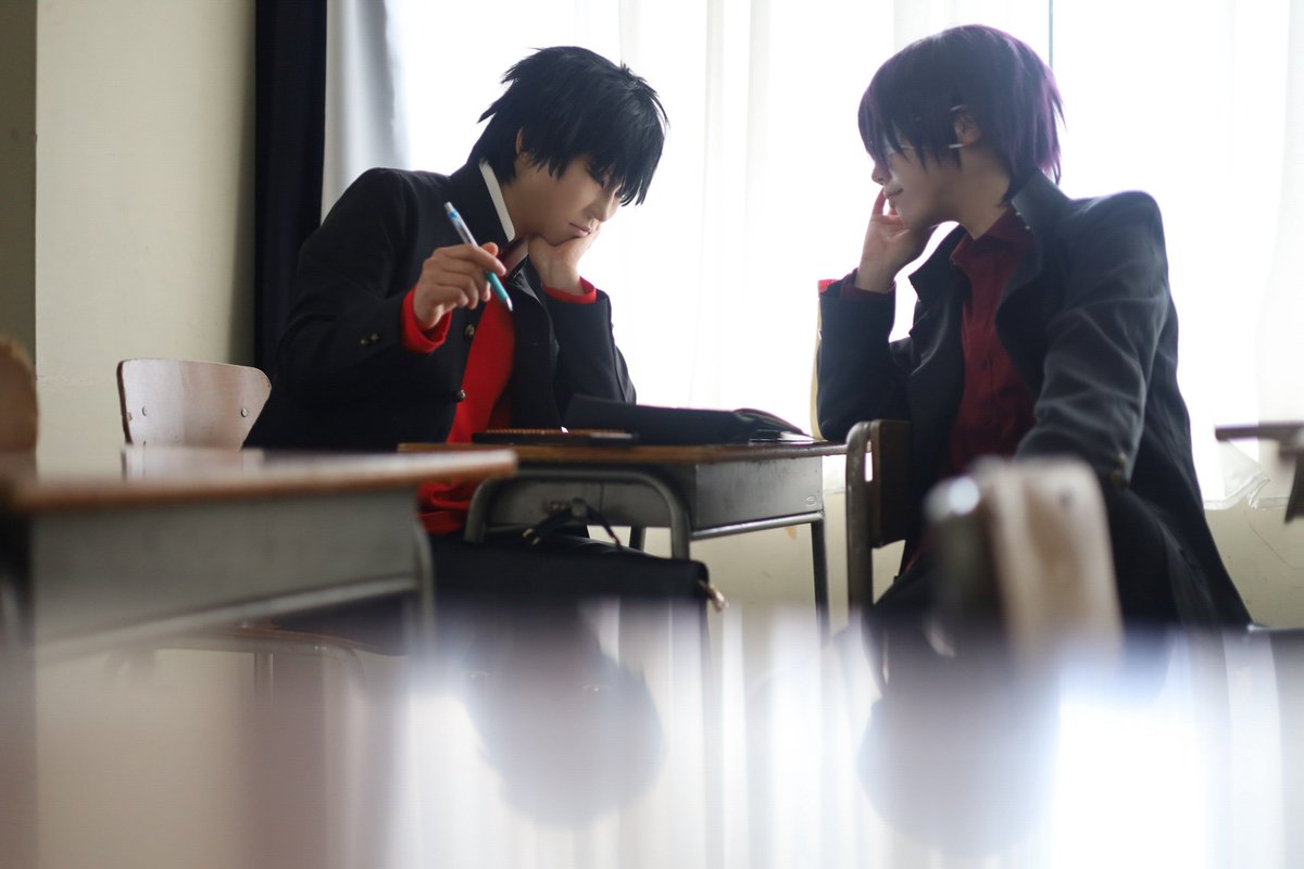 銀魂 Cosplay 
高杉晋助/土方十四郎

座学4と座学3

⚠微腐表現のためタップ非推奨⚠
#ワドフォト
