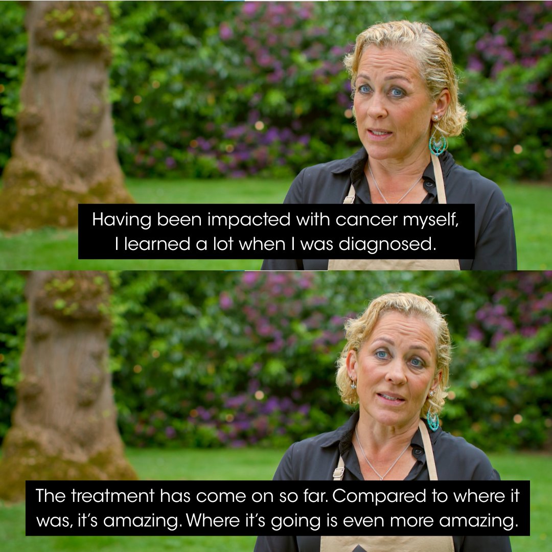 Stand Up To Cancer UK (@su2cuk) on Twitter photo Thanks to <a href="/sarahbeeny/">Sarah Beeny</a> for sharing her experience on <a href="/BritishBakeOff/">British Bake Off</a> 🧡
She's right - there's amazing cancer research happening 🔬
We've supported 73 clinical trials and research projects, involving over 13,000 patients, that will help us bring new treatments and technology to Thanks to <a href="/sarahbeeny/">Sarah Beeny</a> for sharing her experience on <a href="/BritishBakeOff/">British Bake Off</a> 🧡
She's right - there's amazing cancer research happening 🔬
We've supported 73 clinical trials and research projects, involving over 13,000 patients, that will help us bring new treatments and technology to