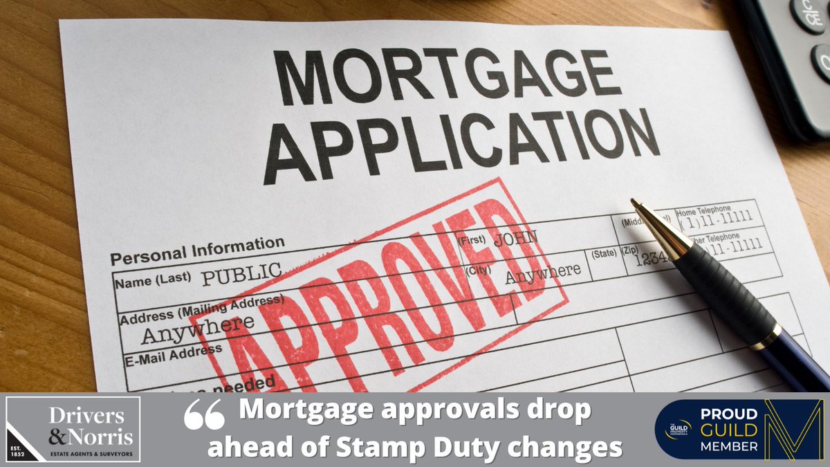 #Mortgage approvals dipped slightly in February as the market adjusted post-Stamp Duty rush, as <a href="/EAToday/">Estate Agent Today</a> reports! More details here👉drivers.co.uk/news/mortgage-…

Get in touch for the latest #property news &amp; insights 👉drivers.co.uk/contact-us/

#TheGuild
