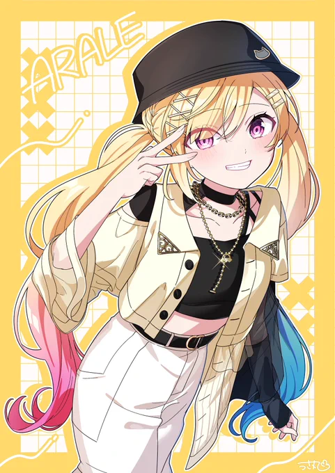 あられちゃん登録者2万人おめでとうございます #NakamachiArART
