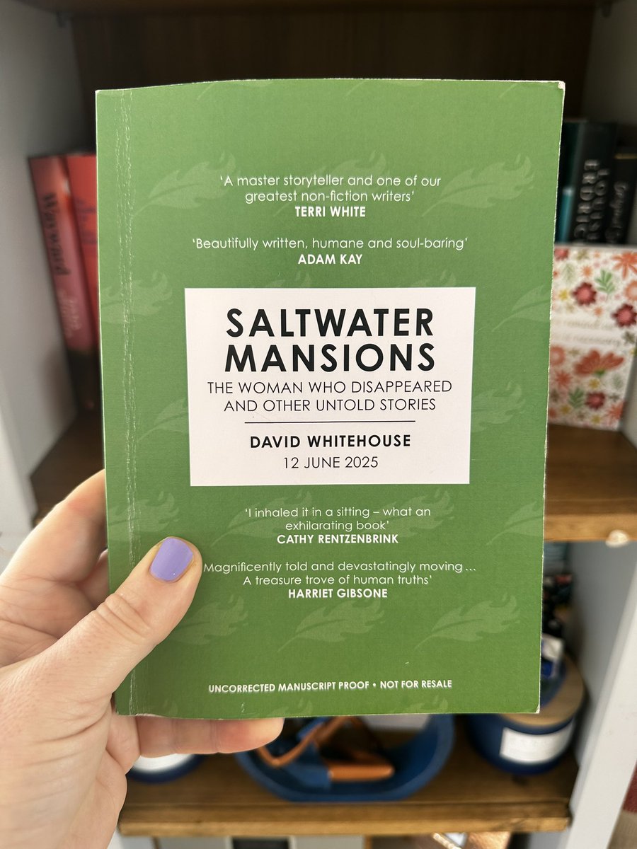 Jennie Godfrey (@jennieg_author) on Twitter photo I loved <a href="/d_whitehouse/">David Whitehouse</a> About a Son, so was desperate to get my hands on his latest, coming in June, Saltwater Mansions, and it is just as beautiful. David writes with such empathy, and insight into the human condition, I’d read his shopping list. <a href="/francescamain/">Francesca Main</a> #booktwitter I loved <a href="/d_whitehouse/">David Whitehouse</a> About a Son, so was desperate to get my hands on his latest, coming in June, Saltwater Mansions, and it is just as beautiful. David writes with such empathy, and insight into the human condition, I’d read his shopping list. <a href="/francescamain/">Francesca Main</a> #booktwitter