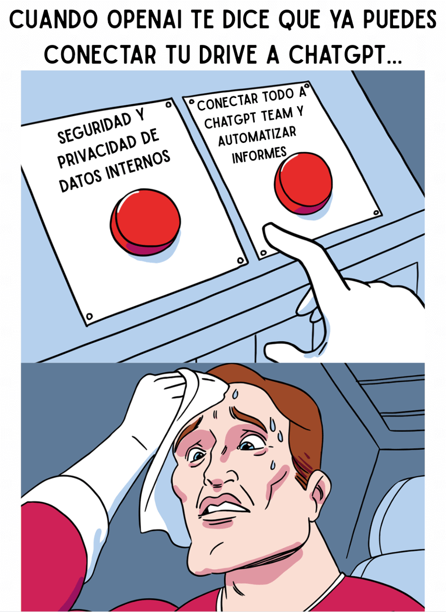 ChatGPT Team ya husmea en tu Google Drive.
¿Creías que tus secretos corporativos estaban seguros?
Ahora hasta tus chismes internos se convierten en datos para el informe anual. 🤖📂🔥

Descubre más en nuestra última edición 👇