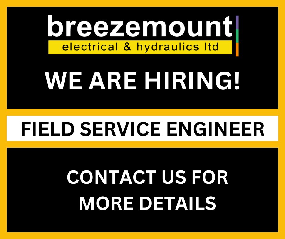 Breezemount is hiring a Field Service Engineer! 

You'll be working on the installation and maintenance of high-end security systems on site. Use this opportunity to learn and develop your career!

Email: mark.mckee@breezemount.net 
Indeed: uk.indeed.com/viewjob?jk=7cc…