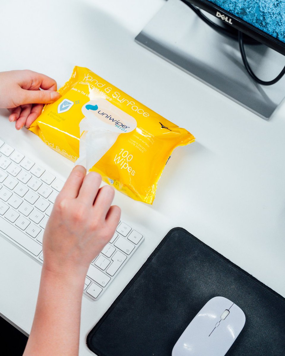 Did you know that an office desk can harbour 400 times more bacteria than a toilet seat? From desks and keyboards to door handles and shared surfaces, germs can spread quickly. Uniwipe provide an effective solution to keep your office spaces clean, safe, and hygienic all day long