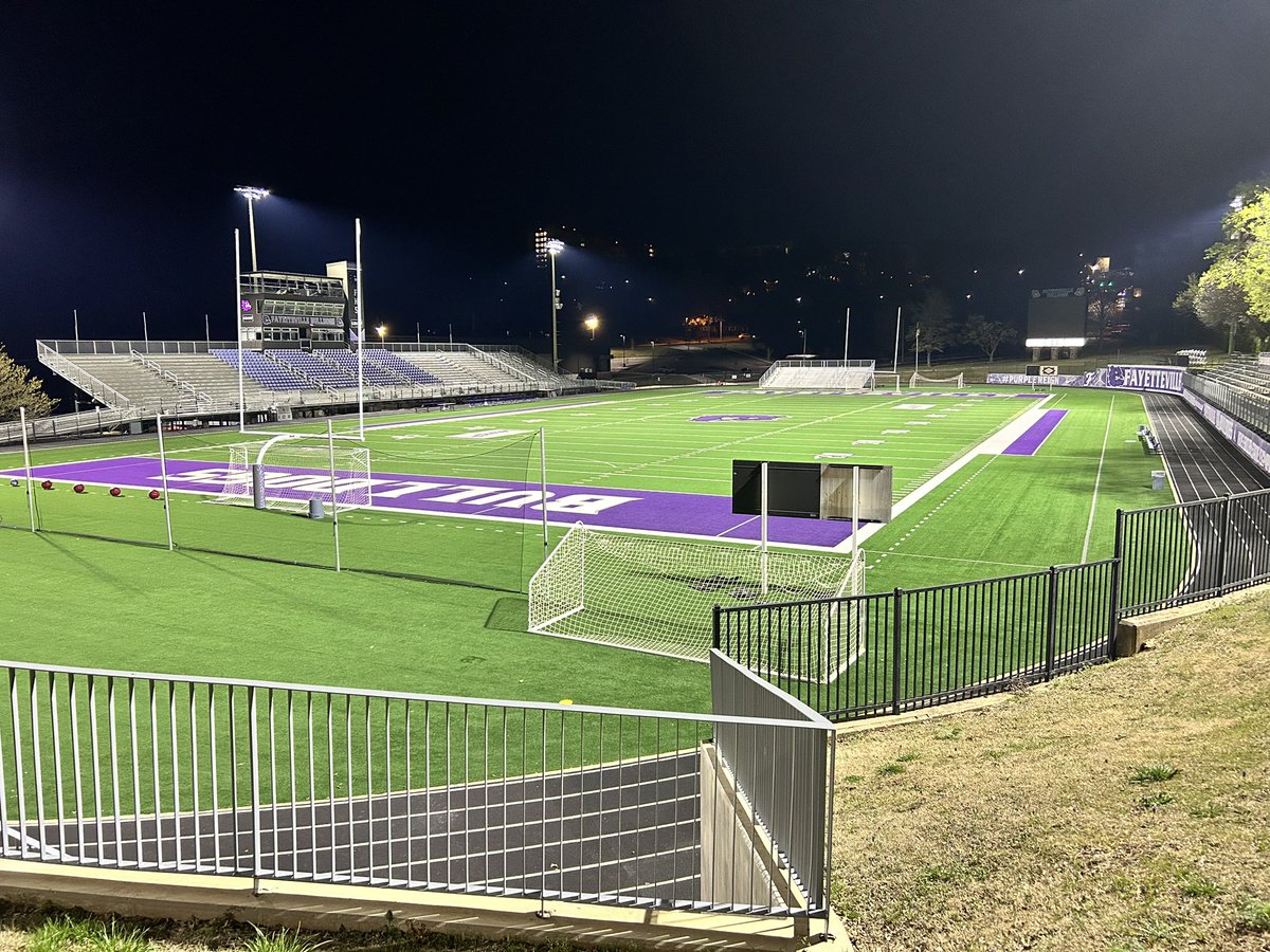 Skills Practice #1 under the “New Lights”!
#Musco