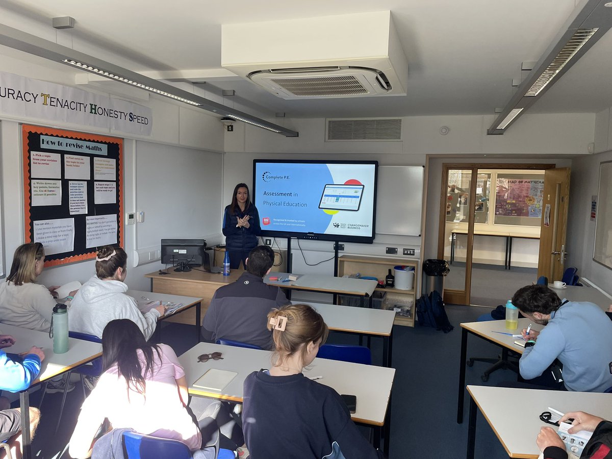 Complete_PE's tweet image. We’ve enjoyed delivering our ‘Assessment in PE’ and ‘Creating your Curriculum’ workshops at the @PH_ActiveEd PE Conference this morning.

We are looking forward to delivering our Adaptive PE (SEND) workshop this afternoon.

Time for lunch first … 🥙
