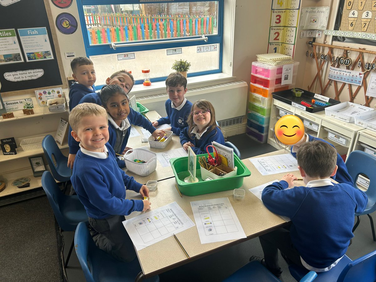 PCPFoxes's tweet image. We have been using non standard units to measure objects in #pcpmaths