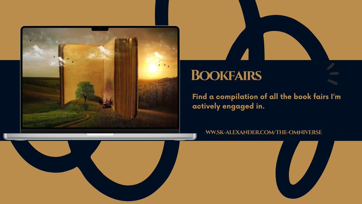 1SKAlexander's tweet photo. New month, new #books: #Booklovers, take a look at these #bookfairs &amp; find new thrillers and mysteries!

https://t.co/QwRpNbOYFg

#TheOmniverse #EscapeWithBooks https://t.co/RWJqr6tUt7