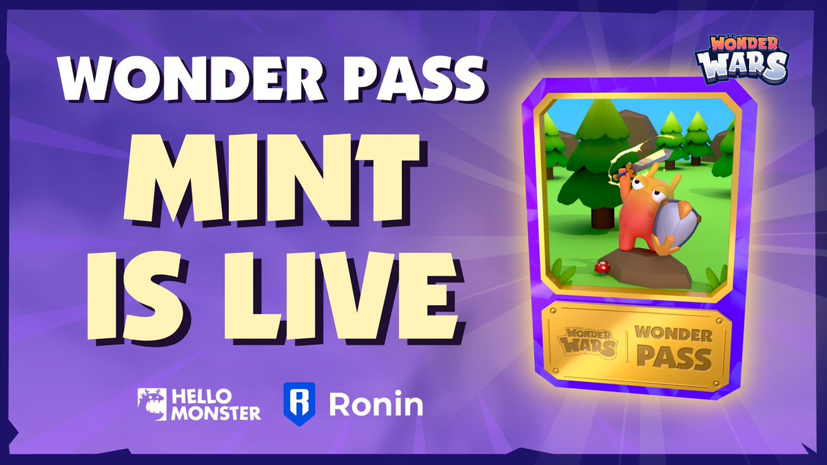 Free 2 NFTs giveaway 

How to partecipate:

- Follow me
- Interact

God Bless Gamers 
God Bless Ronin.