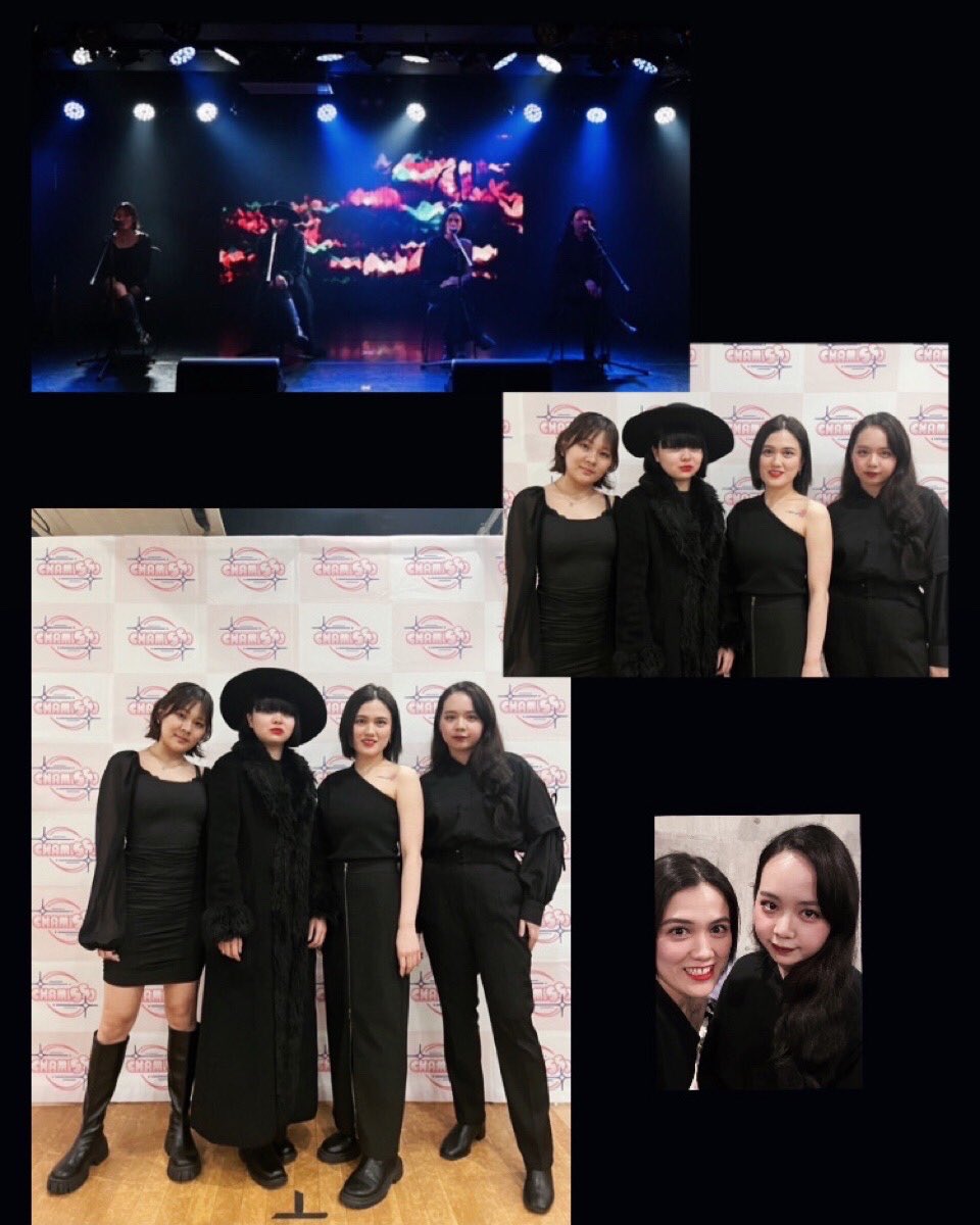 3/1 CHAMISSO（めっちゃ時差）
COME BACK HOME / 2NE1 ミンジ💖
2回目もボーカルのみで参加しました🎤
これでステージ慣れしたかな？（してない）
あとアキさんにメイクしてもらって可愛くなったからツーショット🙈💄
次はいよいよ踊りながら歌うのでめっちゃ頑張る💪🏼🔥
