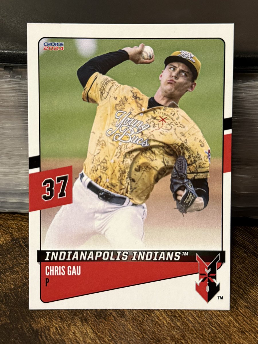 Indianapolis Indians Baseball card of the Day#46:  <a href="/Holy_Gau/">Chris Gau</a>  <a href="/indyindians/">Indianapolis Indians</a> <a href="/thevicindy/">Victory Field</a> <a href="/HowardKellman/">Howard Kellman</a> <a href="/YoungBucsPIT/">Young Bucs</a> <a href="/PGHplayerDev/">Pittsburgh Pirates Player Development Report</a> <a href="/MiLB/">Minor League Baseball</a> <a href="/PGHPirateQueen/">𝒫𝒾𝓇𝒶𝓉𝑒 𝒬𝓊𝑒𝑒𝓃 𝐵𝒶𝓃𝓈𝒽𝑒𝑒☠️👑💛⚾️</a> <a href="/1992Pirates/">1986-92 Pittsburgh Pirates</a> <a href="/saxboybilly18/">saxboy</a> <a href="/ClintHurdle13/">Clint Hurdle</a> <a href="/MattCapps55/">Matt Capps</a> <a href="/theFortMcKenry/">Michael McKenry</a> <a href="/robkinger91/">Rob King</a> <a href="/gbrowniepoints/">Greg Brown</a> <a href="/joe_block/">Joe Block</a> <a href="/NeilWalker18/">Neil Walker</a>