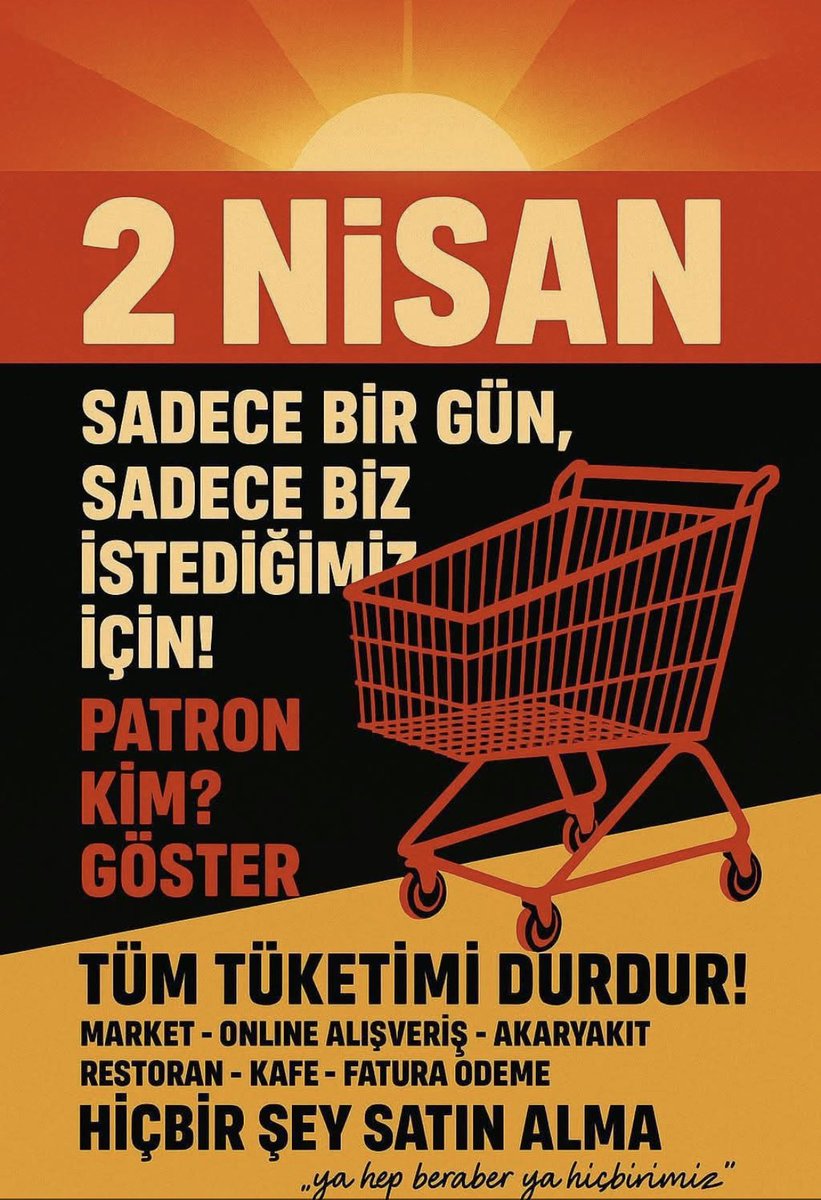 Ayse Tumerkan (@aysetumerkan) on Twitter photo Frankeştayn Kitabevi olarak boykotu destekliyoruz. 
2 Nisan’da dükkanımız açık fakat satış yapmayacağız. Farklı dayanışma yöntemlerini konuşmaya, cezaevinde haksız tutulanlara mektup yazmaya bekleriz. Çaylar müesseseden. Frankeştayn Kitabevi olarak boykotu destekliyoruz. 
2 Nisan’da dükkanımız açık fakat satış yapmayacağız. Farklı dayanışma yöntemlerini konuşmaya, cezaevinde haksız tutulanlara mektup yazmaya bekleriz. Çaylar müesseseden.