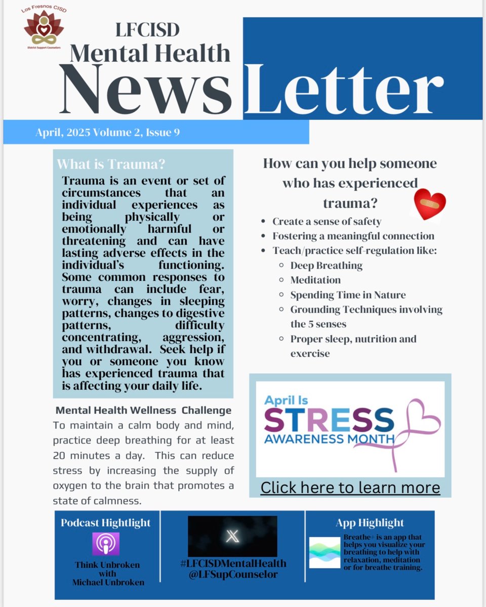 LFCISD District Support Counselors tweet media