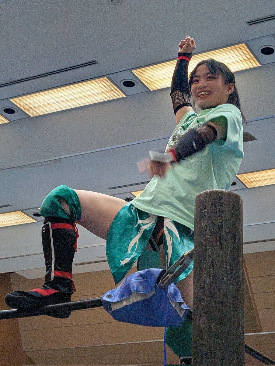 TM65050656's tweet image. 2025.3.29
妻と子供に内緒で推してるKONOHAさん☺️
２月の松山座以来です🎉
＃CANDYプロレス
＃KONOHA