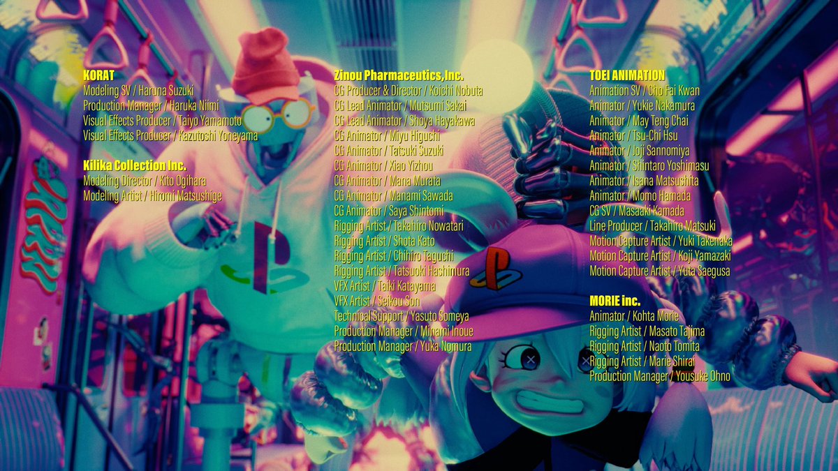 cafegroup_pr's tweet image. -New Work-
PlayStation® × YOASOBI「PLAYERS」30周年特別CM｜123秒｜
Project: MEMORY CARD youtu.be/OCW0D2mNFlo?si…… @YouTube
より

Modeling Supervisor：Kenichi Nishida (CafeGroup Inc.)
Modeler：Hirotaka Morino (CafeGroup Inc.)
Modeler：Toshiyuki Misu (CafeGroup Inc.)