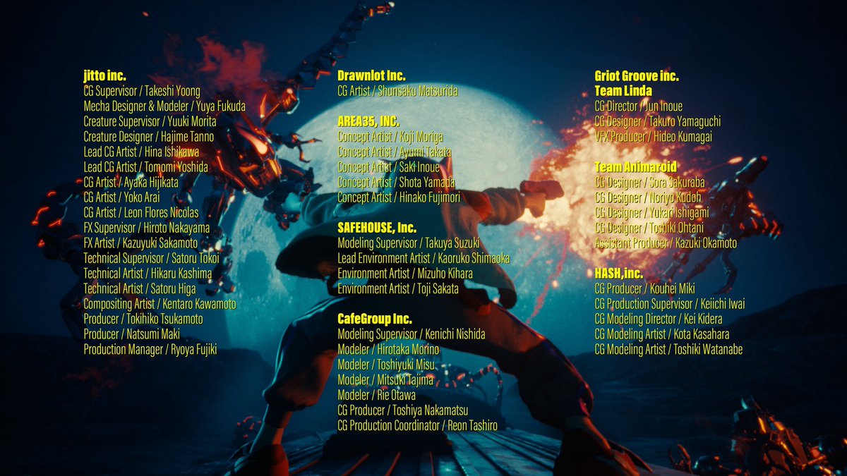 cafegroup_pr's tweet image. -New Work-
PlayStation® × YOASOBI「PLAYERS」30周年特別CM｜123秒｜
Project: MEMORY CARD youtu.be/OCW0D2mNFlo?si…… @YouTube
より

Modeling Supervisor：Kenichi Nishida (CafeGroup Inc.)
Modeler：Hirotaka Morino (CafeGroup Inc.)
Modeler：Toshiyuki Misu (CafeGroup Inc.)