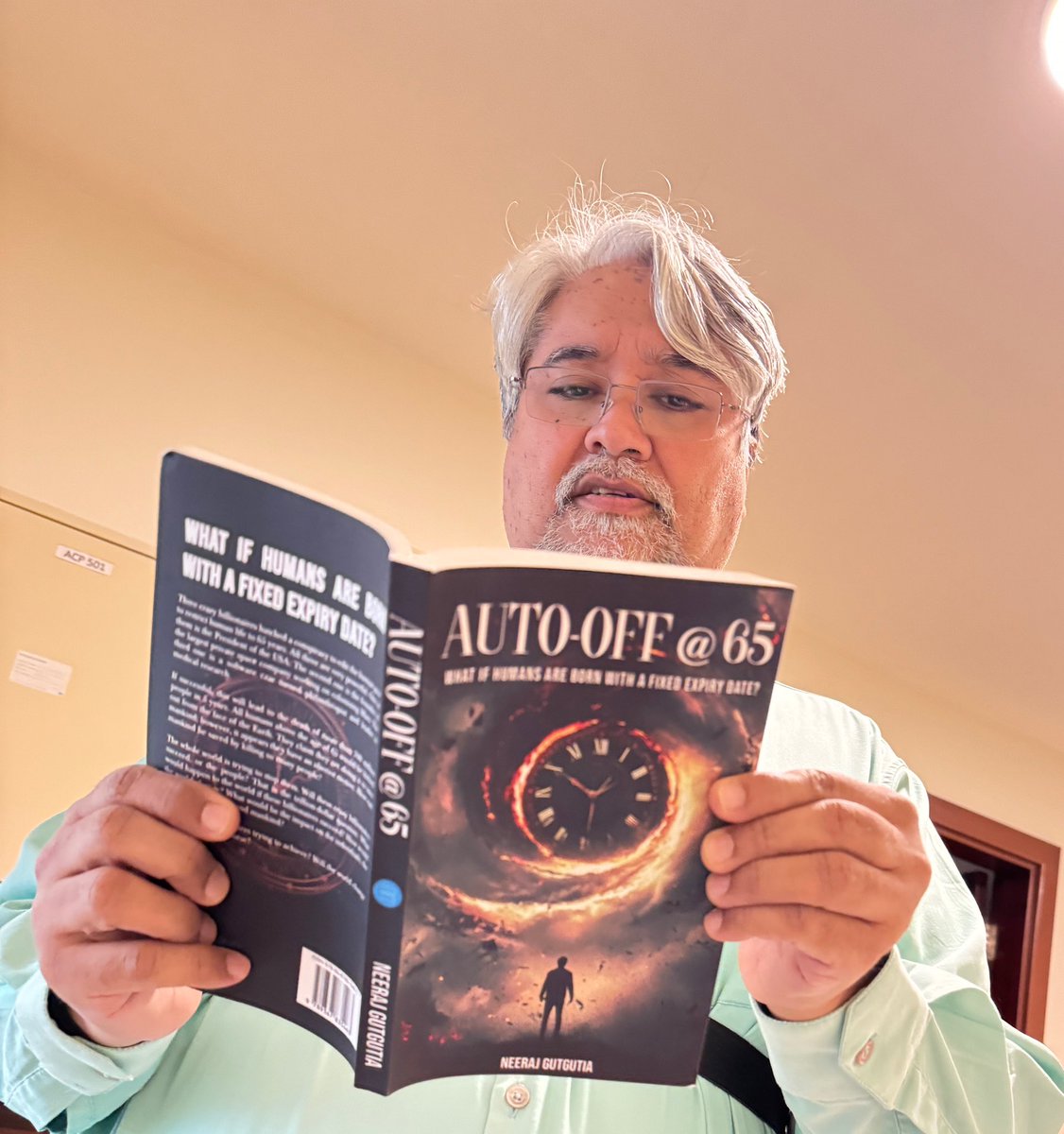 Enjoying reading a remarkable thought piece of a book titled “Auto off @ 65” by my friend @Gutgutia. It talks about a world where humans are programmed to die at 65.