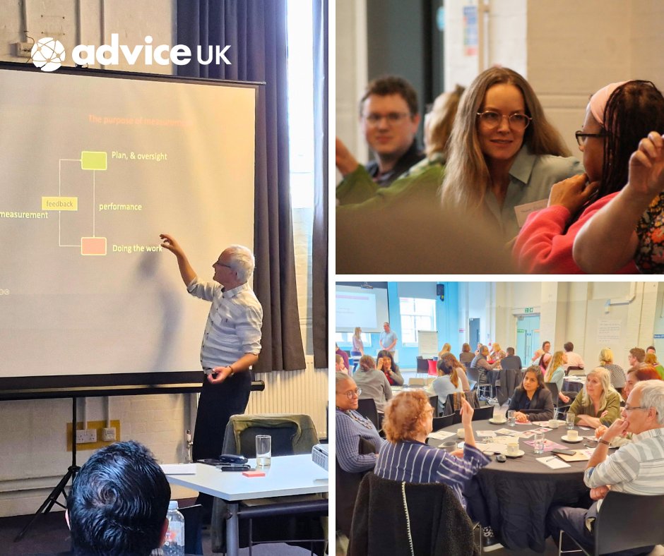 Last week, we hosted our Measuring What Matters learning event with advice agencies, funders &amp; government. We explored how to move beyond numbers &amp; measure the true impact of advice. Huge thanks to our speakers &amp; @CityBridgeFdn for their support! More to come soon.