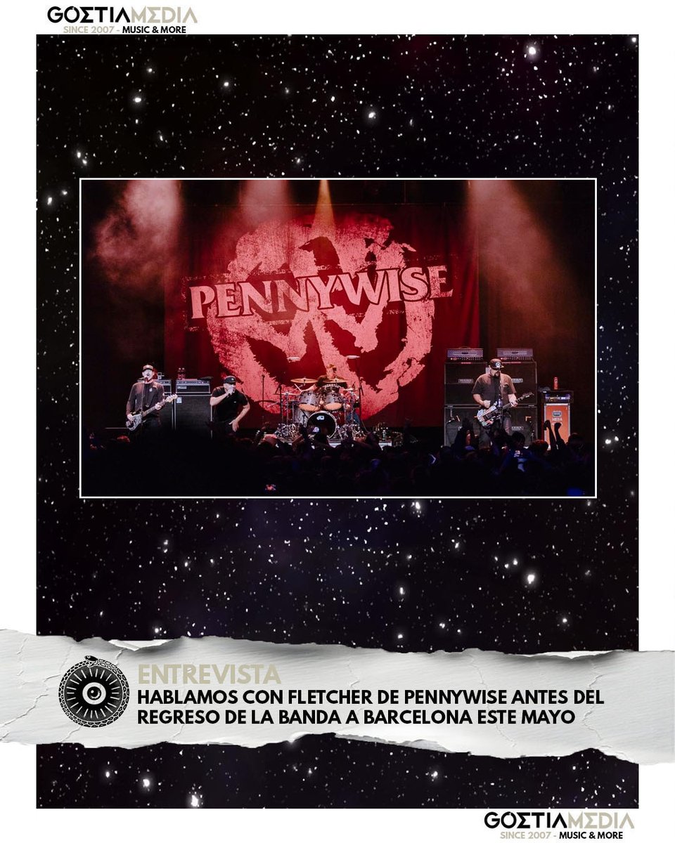 [entrevista] Fletcher de <a href="/Pennywise/">Pennywise</a> : "Johnny Rotten de Sex Pistols intentó apuñalarme con unas tijeras"--&gt; goetiamedia.com/entrevista-fle…