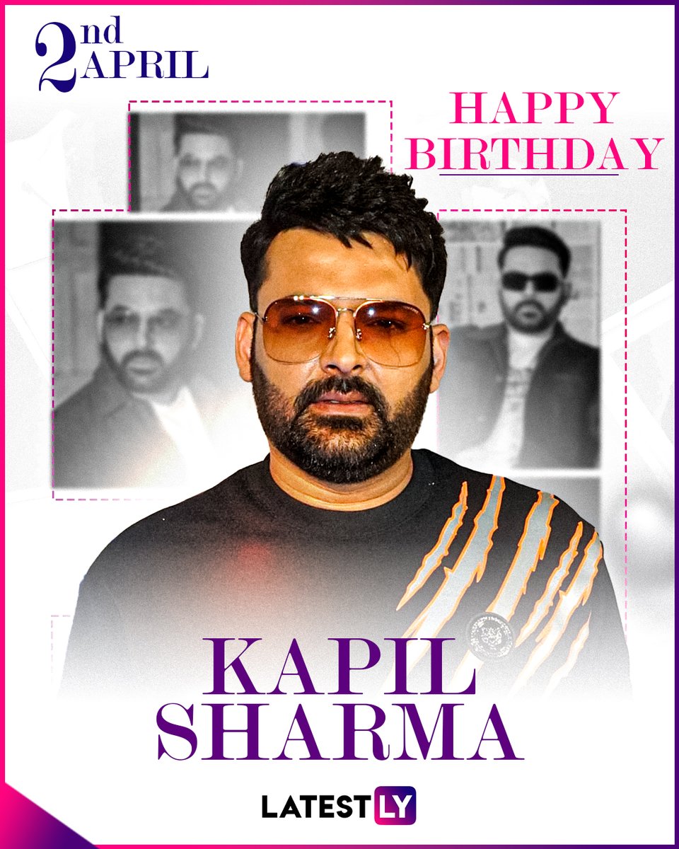 Happy Birthday, Kapil Sharma!  
<a href="/KapilSharmaK9/">Kapil Sharma</a>                          

#KapilSharma #HappyBirthdayKapilSharma #ComedyKing #Bollywood