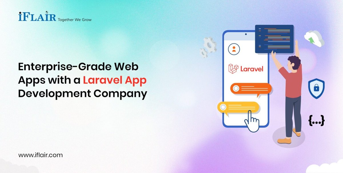 iFlairWebTech's tweet image. Looking for an enterprise-grade, agile, and secure platform to develop business-class web applications?
Read More: iflair.com/enterprise-gra…
#LaravelDevelopment #HireLaravelDevelopers #WebAppDevelopment