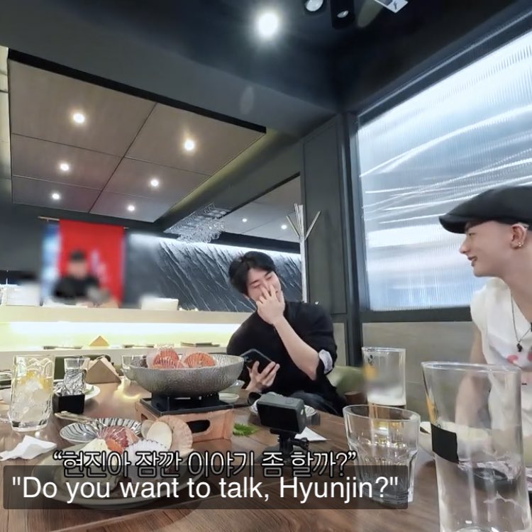 risungg's tweet photo. i think  its so evident when hyunsung fight but its so funny hearing it from them and how they made up with TEARS 😭😭😭 “you have no idea how much i loved you” pls theyre so dramatic https://t.co/PEqVOWsoJG
