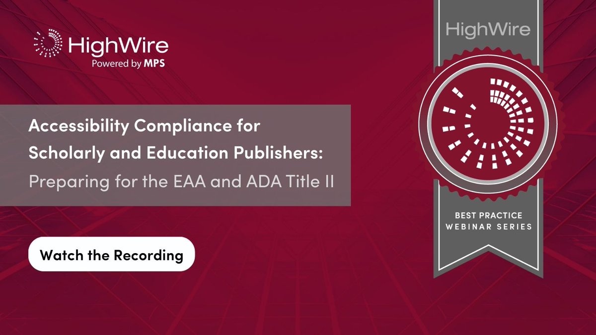 HighWire Press tweet media