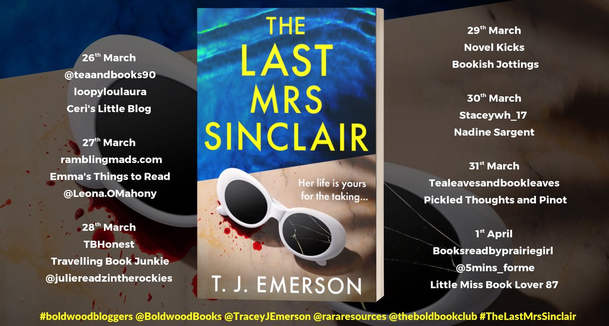 'Delicious backstabbing, lies, and betrayals' says booksreadbyprairiegirl about #TheLastMrsSinclair by <a href="/TraceyJEmerson/">T J Emerson</a> instagram.com/p/DHyw3VlRYIV/ <a href="/BoldwoodBooks/">Boldwood Books</a>